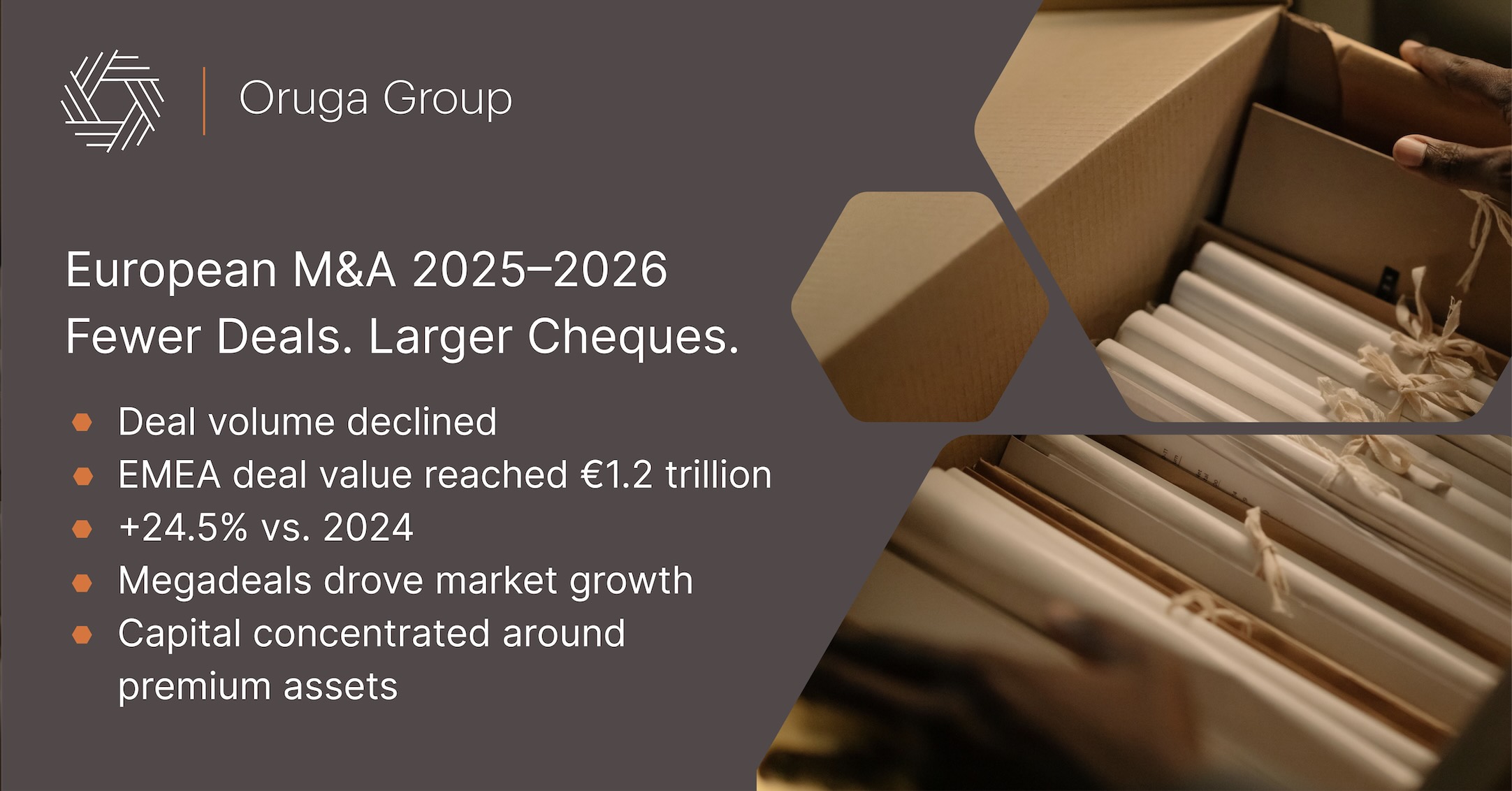 European M&A 2025–2026 Fewer Deals. Larger Checks.