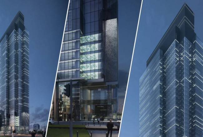 "Warsaw UNIT" 180 Meter Building Located in Warsaw